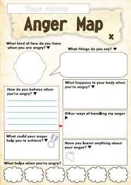 Coping Skills Worksheets For Youth And Free Anger And Feelings Worksheets For Kids Coping Skills Works In 2020 Anger Management Worksheets Anger Map Anger Worksheets