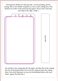 Print what you need and when you need them right on your high speed copiers, laser or inkjet if you're working with piles of paper, legal documents or lots of photos, custom tab dividers for your folders are the perfect way to organize it all. Widened Top Tab Divider Templates Free Download Plancademy