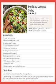 Holiday Salad Recipes Easy Salad Recipes For Large Crowds Summer Salads Easy Summer Salads Summer Salad Recipes