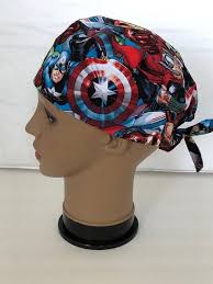 Unisex Scrub Hat-heroes Packed-regular & Euro Size-usa Made-scrub  Caps-surgical Cap-medical Hat-doctor-nurse-vet-chemo-dental