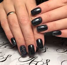Black Dress Nails Black Nails Ideas Caviar Nails Dusty Nails Night Nails Original Nails Party Nails Sp Trendy Nails Nail Designs Nail Art Design Gallery