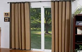 Sliding doors are awesome for letting in lots of natural light and giving you quick access to the outdoors, but it's challenging to find the right sliding glass door blinds for them. Grommet Curtains For Sliding Glass Doors Belezaa Decorations From Putting Eyelets In Grommet Curtains Pictures