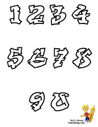 Drawing gangster graffiti coloring pages. Cool Graffiti Abc Coloring Pages Numbers Free Alphabet Coloring