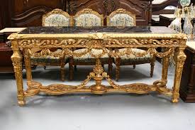 French marble top console table. Console Tables Gallery Renaissance