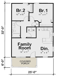 House Plan 402 01612 Cottage Plan 800 Square Feet 2 Bedrooms 1 Bathroom One Bedroom House Plans Small Cottage House Plans Small House Floor Plans