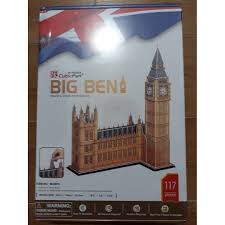 Big ben puzzles for sale. Clearance Sale Misb Cubicfun Big Ben 3d Puzzle Uk 117 Pieces Toys Games Others On Carousell