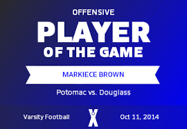 Markiece Brown's Potomac High School Bio