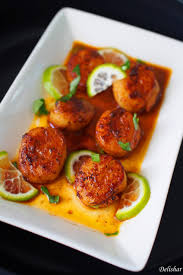 Sriracha Lime Scallops Delishar Singapore Cooking Recipe And Food Blog Recipe Healthy Food Recipies Cooking Food