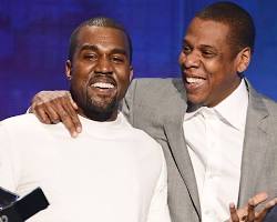 Image of Kanye West with JayZ