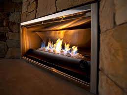 Fireplace gas logs are designed to work specifically with either natural gas or propane. Outdoor Gas Fireplace Options And Ideas Hgtv