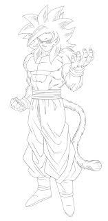 Goku Ssj4 By Andrewdb13 On Deviantart Dragon Ball Artwork Dragon Ball Art Dragon Ball Super Art