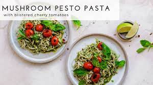 We love how the sauce and pasta came out and we made it easy by using the mushrooms from our pasta blend. Mushroom Pesto Pasta With Blistered Charry Tomatoes Gluten Free Vegetarian Youtube