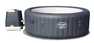 bestway spa gonflable rond palm springs hydrojets 6 personnes diametre 196 cm hauteur 71 cm spa gonflable gonflable palm springs