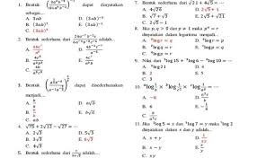 Contoh Latihan Soal Contoh Soal Matematika Wajib Kelas X Otosection