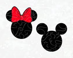 Minnie Mouse Head Svg Mickey Mouse Head Silhouette Minnie Mouse Head Vector Mickey Mouse Head Cricut Mickey Mouse Minnie Minnie Mouse Mickey Mouse Head