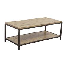 Bronson 4 legs coffee table with storage. 78 Off Ballard Designs Ballard Designs Rustic Durham Coffee Table Tables