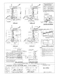 Concrete Block Retaining Wall Detail Architecture Building