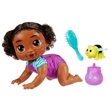 Amazon.com: Baby Alive Crawl 'n Play Tilly Tinker Electronic Crawling Baby  Doll Set, Black Hair, Kids Toys for Girls & Boys 3 Years & Up, 10.75 Inches  : Toys & Games