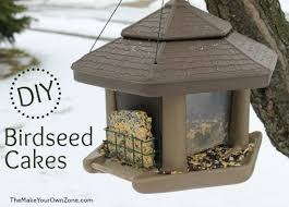 You can line the cups if you want, just remember to remove the paper or foil before putting the seed cakes outdoors. How To Make Homemade Birdseed Cakes