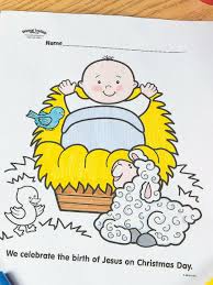 *free* shipping on qualifying offers. Free Christmas Sunday School Coloring Pages Fun365
