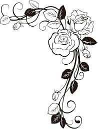 40c8a14316b616064fcdd2ed98dfc810 Rose Stencil Stencil Templates Jpg 736 966 Pixels Vine Drawing Rose Drawing Coloring Pages