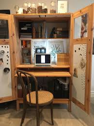 Ikea Computer Armoire Computer Armoire Furniture Makeover Armoire Makeover