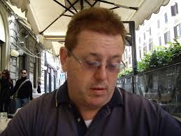 Darryl at lunch in Rome