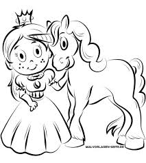 How wonderful would it be to be a princess or a prince, don't you think? Coloring Page Unicorn And Princess Free Coloring Pages