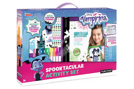 So get a little batty, and print out all of our coloring pages. Disney Vampirina Vee S Fangtastic Spooktacular Activity Set Walmart Com Walmart Com