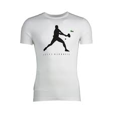 It's not like it costs them much to manufacture each shirt. Lacoste Novak Djokovic Tee White Buy And Offers On Smashinn