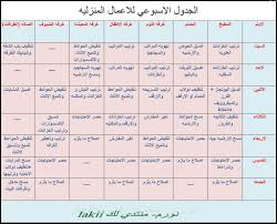 جدول تنظيف المنزل اليومي House Cleaning Checklist Life Planner Organization Print Planner
