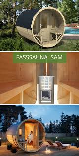 Fasssauna Sam Mit Harvia Holz Ofen Perfekt Furs Entspannte Saunieren Im Garten Gardensauna Holzofen In 2020 Sauna Backyard Patio Outdoor Decor