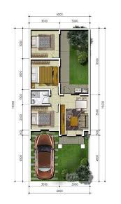 Desain rumah 6x7 meter 2 lantai ini requst dari arifin tiara. 7 Ide Denah Rumah Minimalis 3 Kamar Tidur Type 36 Terfavorit 2021