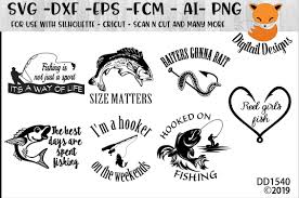 # png file svg file eps file cdr file. Fishing Svg Bundle 369976 Cut Files Design Bundles