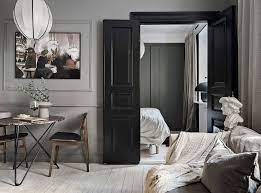 Gray, a classic neutral, is the perfect choice for a living room. Small One Bedroom Apartment In Stylish Gray And Beige Tones In Sweden 38 Sqm Photos Ideas Design