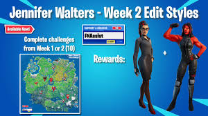 3 september at 05:05 ·. Fnassist News Leaks On Twitter With The Release Of Fortnite Ch 2 Season 4 Week 2 You Can Now Unlock The Bonus Styles For Jennifer Walters And She Hulk Complete Challenges