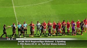 Borussia m'gladbach live score (and video online live stream*), team roster with season schedule and results. Tus Rw Koblenz Vs Mainz Ii Ger Regs Best Moments Review Goals Watch Full Game Again Game Result 1 4 Free Live