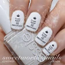 Pin On Baby Pregnancy Nail Art