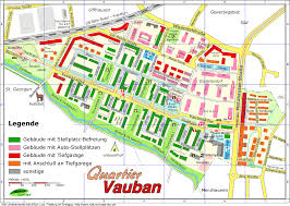 Plan Stellplatzsituation Vauban Freiburg Freiburg Strassburg