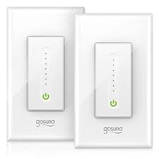 Smart Dimmer Switch Gosund Smart Wifi Light Switch Compatible With Alexa Google Home With Remote Control Schedule Neutral Wire Needed Single Pole No Hub Required Easy Installation 2 Pack Buy