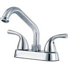 Classic Two Handle Laundry Faucet, Chrome 2138 Delta