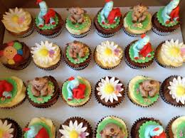In The Night Garden Cupcakes X Garden Cupcakes Garden Cakes Mini Cupcakes