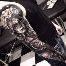 Santa muerte tattoo time lapse start to finish. Tattoo By Jerry Tattoo Best Sleeve Tattoos Tattoos Tattoo Sleeve Designs
