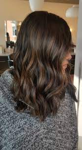 Burnette Carmel Balayage Balayage Straight Hair Curly Girl Hairstyles Balayage Straight