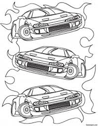 A wide variety of race car coloring pages is available online with some of the most popular types including funny cartoon race cars and realistic race cars. Printable For Boy Race Car Coloring Sheet Free Kids Coloring Pages Printable