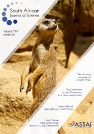 Maybe you would like to learn more about one of these? South African Journal Of Science Volume 114 Issue 5 6 By South African Journal Of Science Issuu
