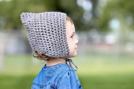 A knit cap, originally of wool (though now often of synthetic fibers), is designed to provide warmth in cold weather. Simple Crocheted Pointed Bonnet Free Toddler Size Pattern