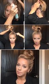 Sometimes a topknot looks so bouncy, so perky, so inviting, you just want to sink your teeth into it. 10 Easy Diy Top Knot Tutorials