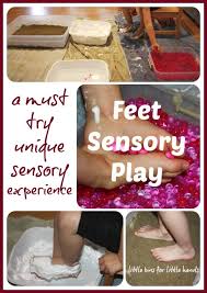 These activities may seem silly, but you'll. Feet Sensory Play And Sensory Bins Sensory Play Sensory Bins Kids Sensory