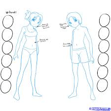 Drawing the human body has many approaches, especially in manga / anime where there are many different types of bodies that come in all shapes and sizes. Orasnap Anime Character Full Body Anime Drawings Easy